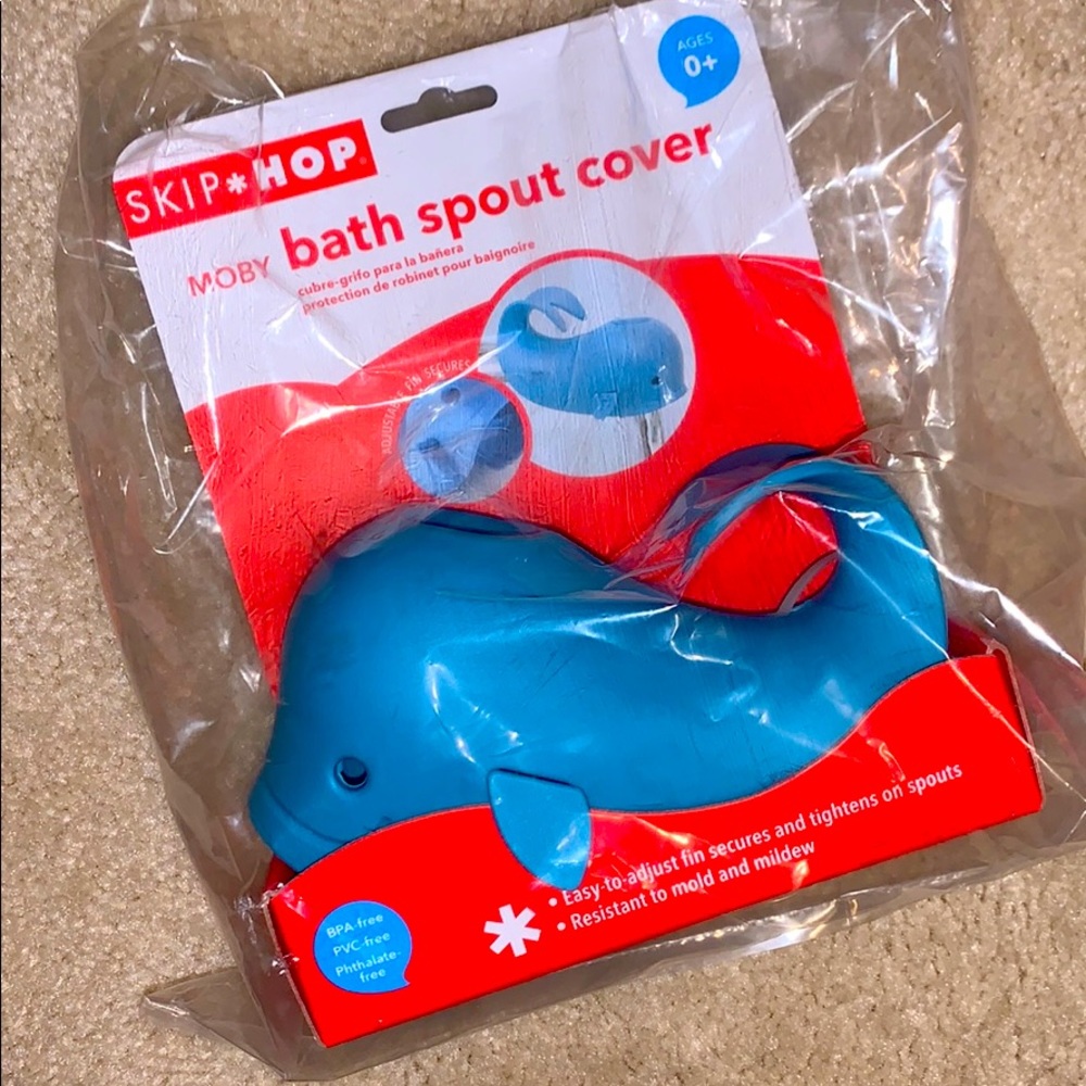 Brand new SKIP*HOP Moby spout cover
